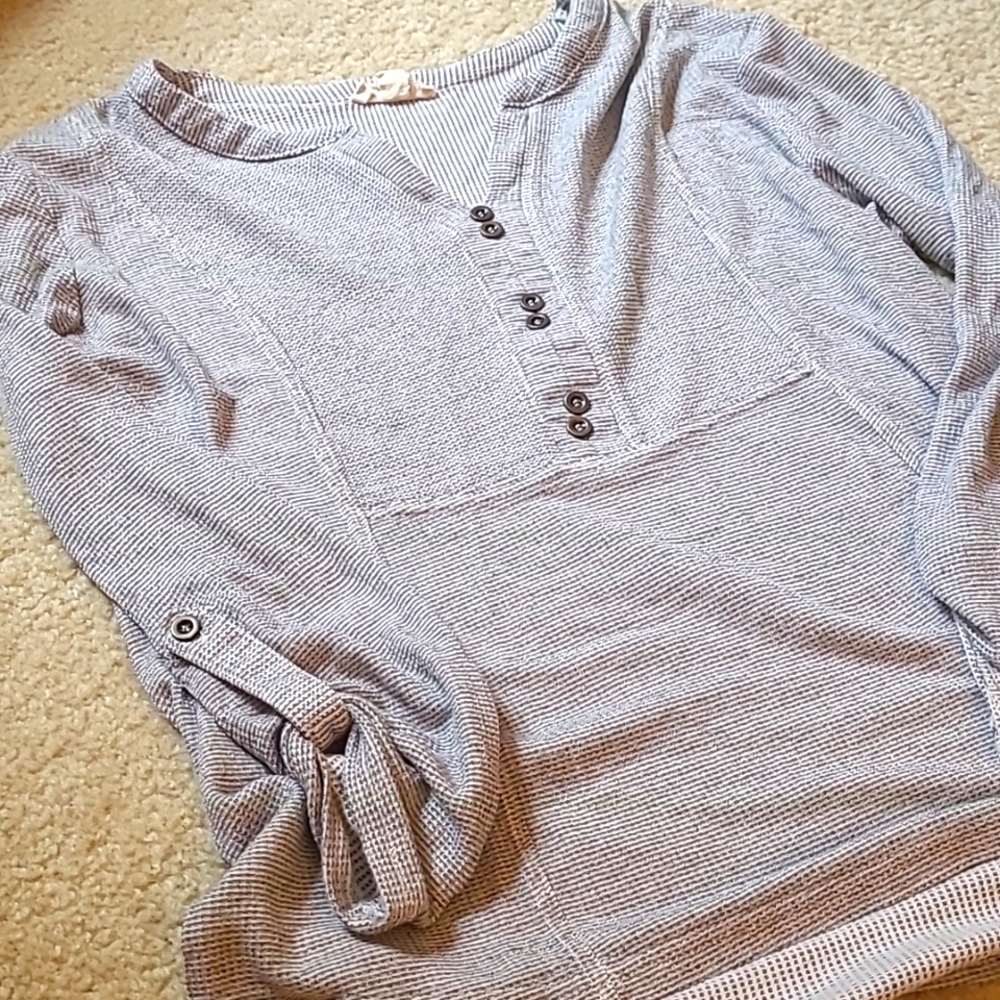 Henley Grey Longsleeve